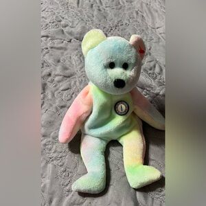 Happy birthday beanie baby